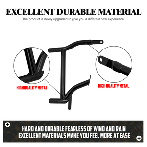 Barre di Protezione Posteriori per Moto, Supporti per Borse Laterali per Harley Touring Road King Street Electra Glide FLTRX FLHR 1996-2008 - Product Image 3