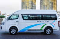 Nouveau modèle 2026 Foton diesel CS2, longue portée, toit surélevé, 19 places, minibus de passagers à vendre