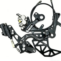 Kit de modification haute performance CNC pour support de disque de frein arrière Surron Hyper Bee Ultra Bee Light Bee LBX Talaria MX4 XXX