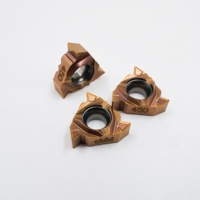 Plaquettes de taraudage interne en carbure 266RL pour outils de coupe de tour CNC pour usinage de précision