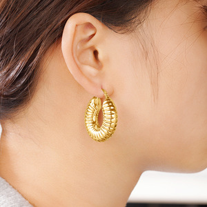 Orecchini a Clip dal Design Robusto per Donne, Stile Vintage Francese, Gioielli di Moda, Regalo per Uso Quotidiano - Product Image 3