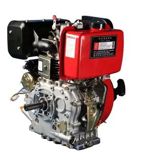 Mesin Diesel Silinder Tunggal, Start Manual atau Listrik, Berpendingin Udara, 4-tak, Digunakan untuk Pompa Air, Genset, Pemotong Jalan