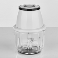 Mini hachoir sans fil à piles de 300 ml pour la cuisine domestique, faible bruit et fonctionnement sûr