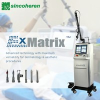 Machine à laser CO2 fractionné, longueur d'onde 10,6 m, taille de spot 0,1 mm, écran LCD 12,1 pouces pour le resurfaçage de la peau