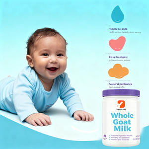 Bulk Natural liofilizado orgânico cabra leite em pó apoio digestão imunológica Gut Brain Eye Health Supplement - Product Image 5