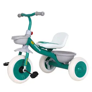 婴儿三轮车儿童踏板三轮车智能三轮车便宜三轮车/2-5岁红色三轮儿童三轮车红色粉色绿色