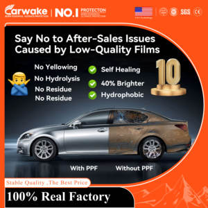 Rollo de Película Protectora de Pintura PPF de Alta Calidad, Autorreparable, Negro Mate, de 7.5 y 8.5 mil, Lámina Protectora de TPH y <span class=keywords><strong>TPU</strong></span> para Coche - Product Image 3