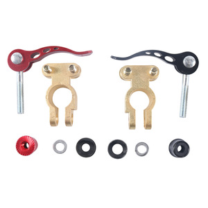 Quick Disconnect Brass <b>Terminal</b> Set For Car Battery Modification 1 Pair - Product Image 1