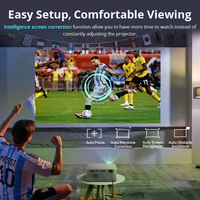 Hotack Vente en Gros L016AQ Smart Android WiFi Mini Projecteur Portable Full HD 4K Home Cinéma LCD Proyector