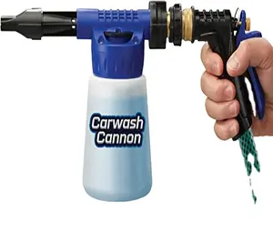 Foam Blaster Hose Nozzle Spray Gun Soap Cleaning Washing Adjustable Foam Kettle Water gun Bottle Spray Gun/Car Wash Cannon