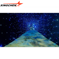 Luces LED RGBW de Cielo Estrellado con Cabezal Móvil, Alta Densidad, para Parques Temáticos, Bodas, Fondo de Escenario, Iluminación Decorativa para Teatro