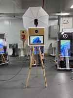 Machine photomaton selfie DSLR en gros, 15,6 pouces, miroir magique pour mariage, photomaton