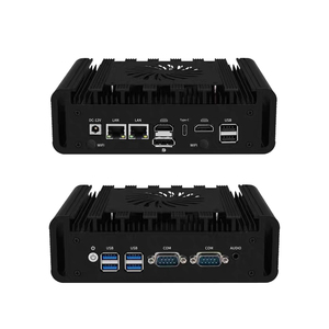 Mini PC de firewall industrial de 13. ª generación Core I7 13620H I5 13420H Rs232 Rs485 COM Quad Display Wins Linux DDR5 Mini PC 4G SIM - Product Image 1