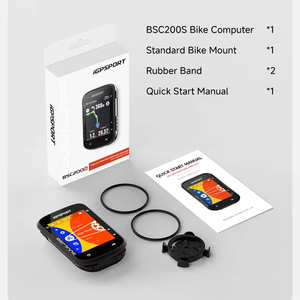 Compteur de vitesse sans fil ANT+ pour vélo BSC200S, navigation GPS, notification de <span class=keywords><strong>route</strong></span>, odomètre - Product Image 1