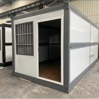 Vente directe d'usine portable 3 en 1 maison pliable conteneur petite maison pliante