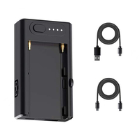 Chargeur de batterie NP-F pour Sony NP-F550 F750 F970 avec entrée USB-C PD, sorties USB-A/D-tap/USB-C PD et trou de vis 1/4 pouce – Vente en gros