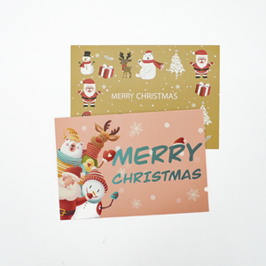 <span class=keywords><strong>Tarjeta</strong></span> de felicitación navideña roja y blanca, tarjetas navideñas perfectas para saludar, ambiente festivo, <span class=keywords><strong>tarjeta</strong></span> navideña de invierno para familiares y amigos - Product Image 6