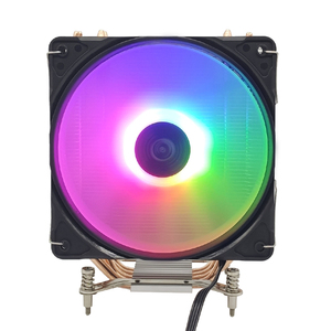 Sumond XM Series 120mm CPU Cooler RGB Synchronous 4 Heat Pipe PWM <b>Fan</b> for Processor Tower <b>Computer</b> Radiator & Mainboard - Product Image 6