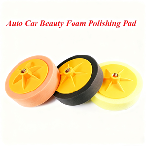 Tampon en mousse de 150 mm (6 pouces) Lewell LW-23 haute performance pour polissage automobile, <span class=keywords><strong>éponge</strong></span> de cirage pour surfaces de <span class=keywords><strong>peinture</strong></span> de voiture et polissage miroir - Product Image 2