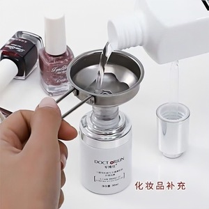 Mini entonnoir en acier inoxydable de 50 mm avec poignée pour filtrer l'huile de cuisine et distribuer du vin - Product Image 4