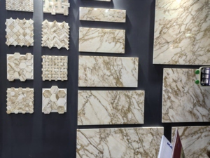 Goldtop Polished East Calacatta Gold <b>Marble</b> Slab 18mm Thick Modern Design for Villa Waterproof Walls Floor Tiles - Product Image 2