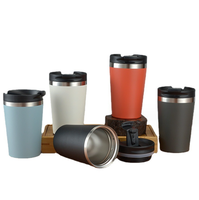 2025 Vente chaude Logo personnalisé Double paroi sous vide réutilisable en acier inoxydable 18/8 isolé café lait tasse gobelet pour les enfants