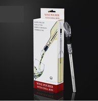 Bar Party Tool Acier Inoxydable Bière Glace Refroidisseur Refroidissement Frozen Bâton Verseur Vin Et Boisson Vin Bouteille Refroidisseur