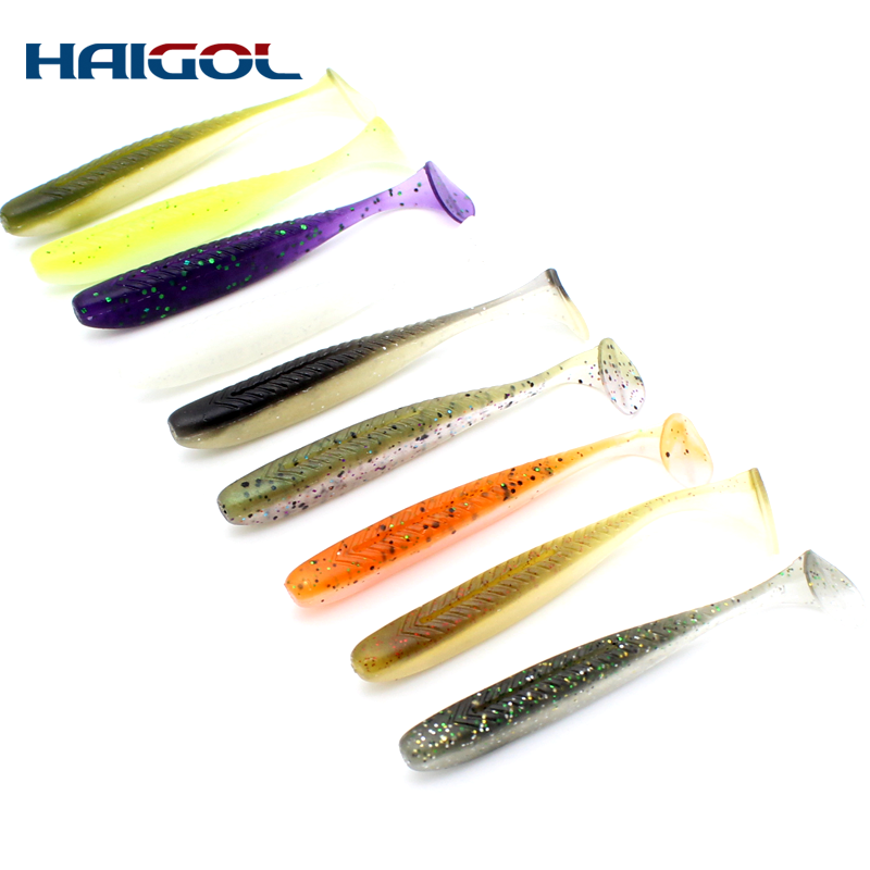 Factory Outlet Soft Bait 7.5cm 3inch 12pcs/pk Swing Shad with Shrimp Scent and Salt Jig Head Rig Perch Pike Zander Fishing Lures