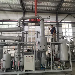 diesel oil distillation plant/change black engine oil to fuel oil recycling machine
