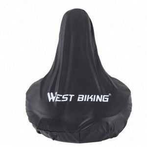 Housse de protection universelle pour selle de vélo, noire, réutilisable, durable, en PVC/Polyester, imperméable, résistante à la poussière et à la pluie, pour VTT et vélo de route - Product Image 4