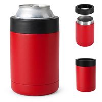 Lot de refroidisseurs isothermes à double paroi pour canettes fines de 12 oz et bouteilles de bière
