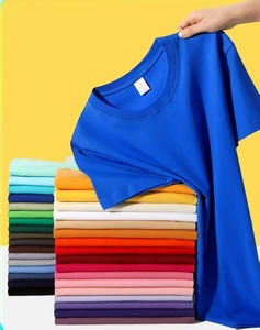 เสื้อยืดผู้ชายคุณภาพพรีเมียม เนื้อผ้าคอตตอน 100% หนานุ่ม สกรีนโลโก้ได้ตามต้องการ เสื้อยืดเปล่า แขนสั้น รับผลิตแบบ OEM - Product Image 1