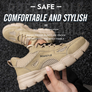 Scarpe di sicurezza estive di stile di moda per gli uomini leggero e traspirante Sneaker Comfort - Product Image 3