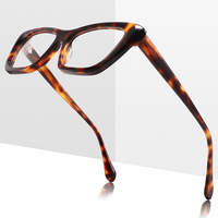 FEROCE Rectangular Cat Eye Acetate Gafas Marco Óptico Venta al por mayor Nuevas gafas Diseño Marcos