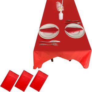 Rõ Ràng Nhựa Vuông Khăn Trải Bàn Dùng Một Lần Bảng Bìa Cho Nhà Hàng Quảng Cáo Đảng Giáng Sinh Bảng Bao Gồm Cho Nhà Sử Dụng - Product Image 1