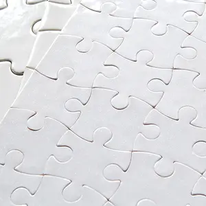 Puzle de cartón personalizado Para sublimación, Rompecabezas en blanco Para fabricantes, venta al por mayor - Product Image 1