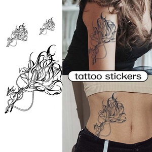 Tatuaggio Temporaneo Semi-Permanente a Mezzo Braccio, Impermeabile e Duraturo, Design Personalizzato a Base di Erbe per Donne e Uomini - Product Image 6