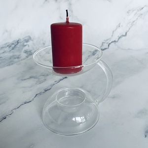 <span class=keywords><strong>Lampe</strong></span> à <span class=keywords><strong>huile</strong></span> raffinée/brûleur d'arômes, <span class=keywords><strong>lampe</strong></span> au design créatif, porte-bougie <span class=keywords><strong>en</strong></span> <span class=keywords><strong>verre</strong></span> - Product Image 6