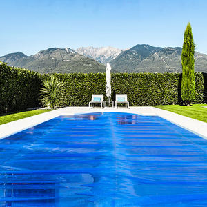 400um espesor Mantener caliente <span class=keywords><strong>para</strong></span> piscina <span class=keywords><strong>Precio</strong></span> barato Piscina automática Cubierta solar Tamaño personalizado Forma Cubierta de piscina al aire libre - Product Image 2