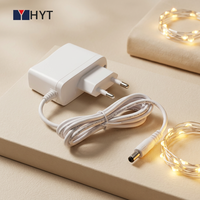 Adaptador de Corriente de Alta Calidad AC DC 5V 1A 5W con Enchufe Europeo, Certificado CE, para Iluminación LED