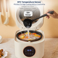 Cuisinière à riz multifonction 5L avec cuve intérieure antiadhésive saine pour la cuisine domestique