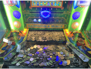 Máquina recreativa comercial de empuje de monedas para 3 jugadores, juego de canje de tickets para locales de entretenimiento interior - Product Image 4