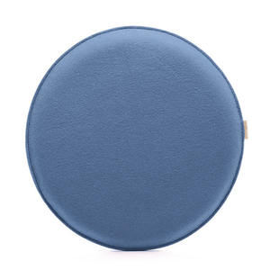 Bantalan kursi kantor kustom kain wol bulat, bantal kursi untuk rumah kantor - Product Image 3