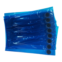 Sac/Boîte Aseptique en Plastique de Qualité Alimentaire 5L/20L/220L avec Bec Verseur Anti-Fuite et Bouchon Refermable pour Liquides, Œufs et Huile de Cuisson