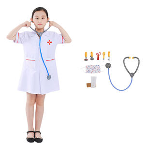 زي طبيب وممرضة للأطفال الأفضل صنعًا ، زي لعبة التظاهر ، زي زي عيد هالوين الوظيفي للأطفال - Product Image 3