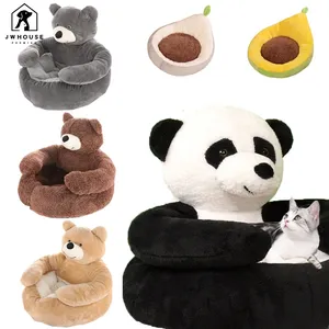 熊抱猫睡垫毛绒大型小狗狗垫舒适可爱舒适宠物用品