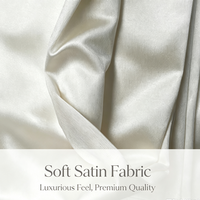 Grande nappe carrée en satin lisse pour table de mariage, chemin de table pour fête de mariage, couverture de table en tissu satiné pour mariage