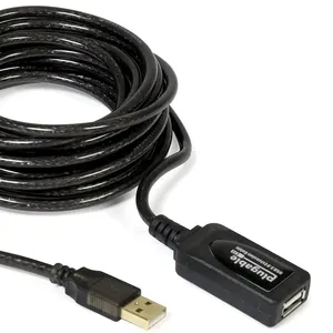 5 Meter (16 Fuß) USB 2.0 Aktives Verlängerung kabel Typ A Stecker zu Buchse-Treiber los