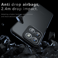 Coque de téléphone For Honor 600 Lite 500 400 Smart X7C Magic7 Pro X9C X8C, texture mate, givrée, anti-traces de doigts