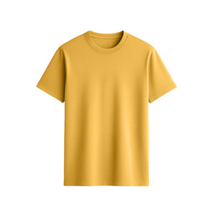 T-shirt pour homme en coton 100% fonctionnel, couleur unie, pour un usage quotidien, coupe confortable, séchage rapide et respirant, apparence durable - Product Image 1